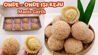 ONDE-ONDE FILLED WITH CHEESE, SWEET TASTY. IT’S SUPER EASY TO MAKE