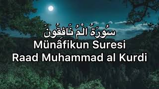 Münafikun Suresi-Raad Muhammad al Kurdi