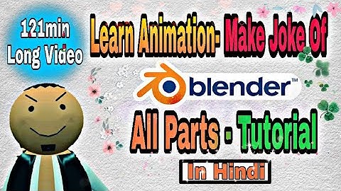Blender MAKE JOKE OF Cartoon character making full tutorials || All Parts in one video || Viral 2019