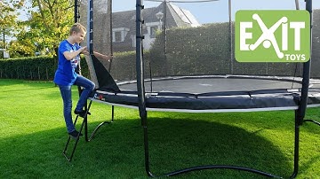 Exit trampoline versus a low quality trampoline