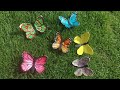 Mariposas hechas con cartón de huevos