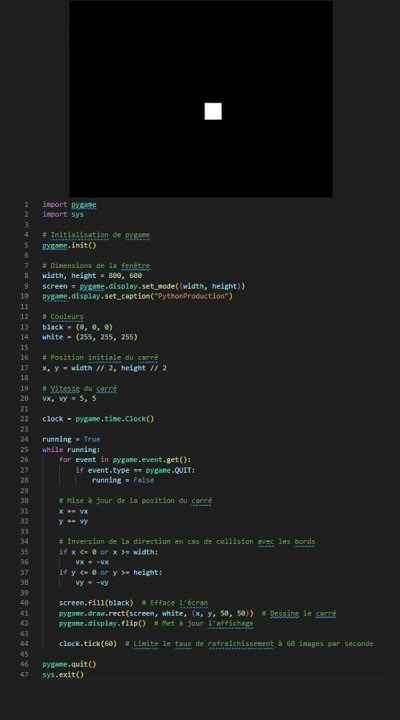 Animation python 1 - YouTube