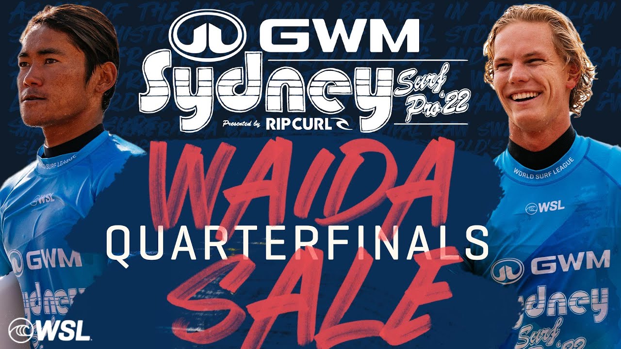 Rio Waida vs Brodi Sale | GWM Sydney Surf Pro - Quarterfinals Heat Replay