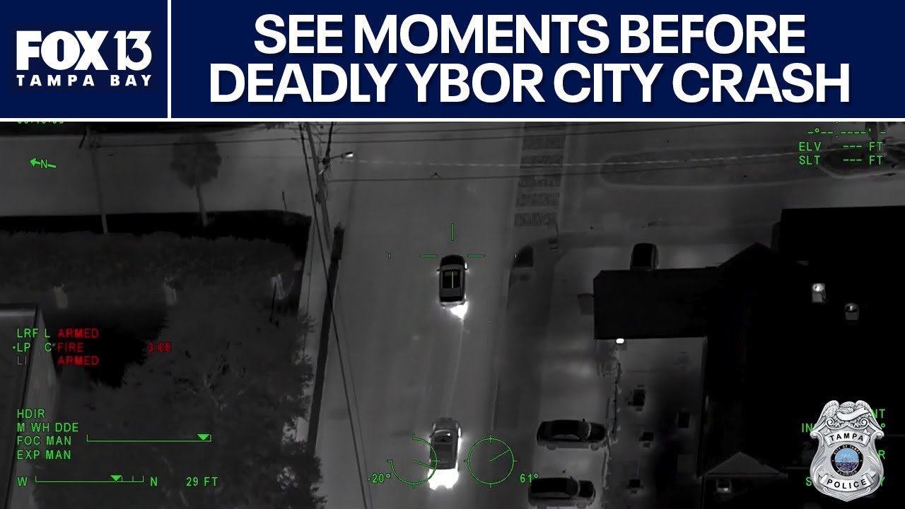 Video shows moments leading up to Ybor City crash, pursuit