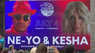 'Tik Tok': Kesha, NE-YO to headline July 4th in Philly. So much more free Wawa Welcome America fun by NBC10 Philadelphia 101 views 10 hours ago 2 minutes, 4 seconds