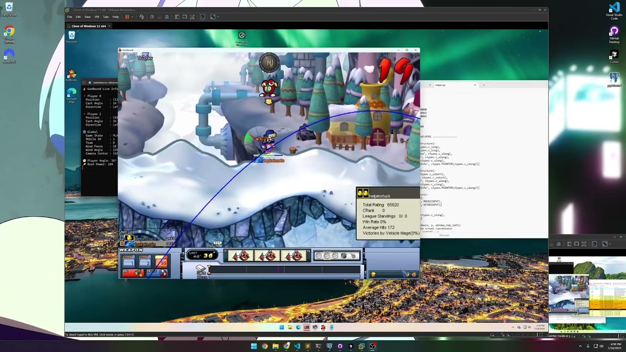 Gunbound aimbot + autoplay