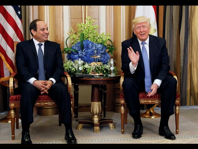 السيسي لترمب: سنكون سعداء إذا بزيارة قريبة إلى مصر