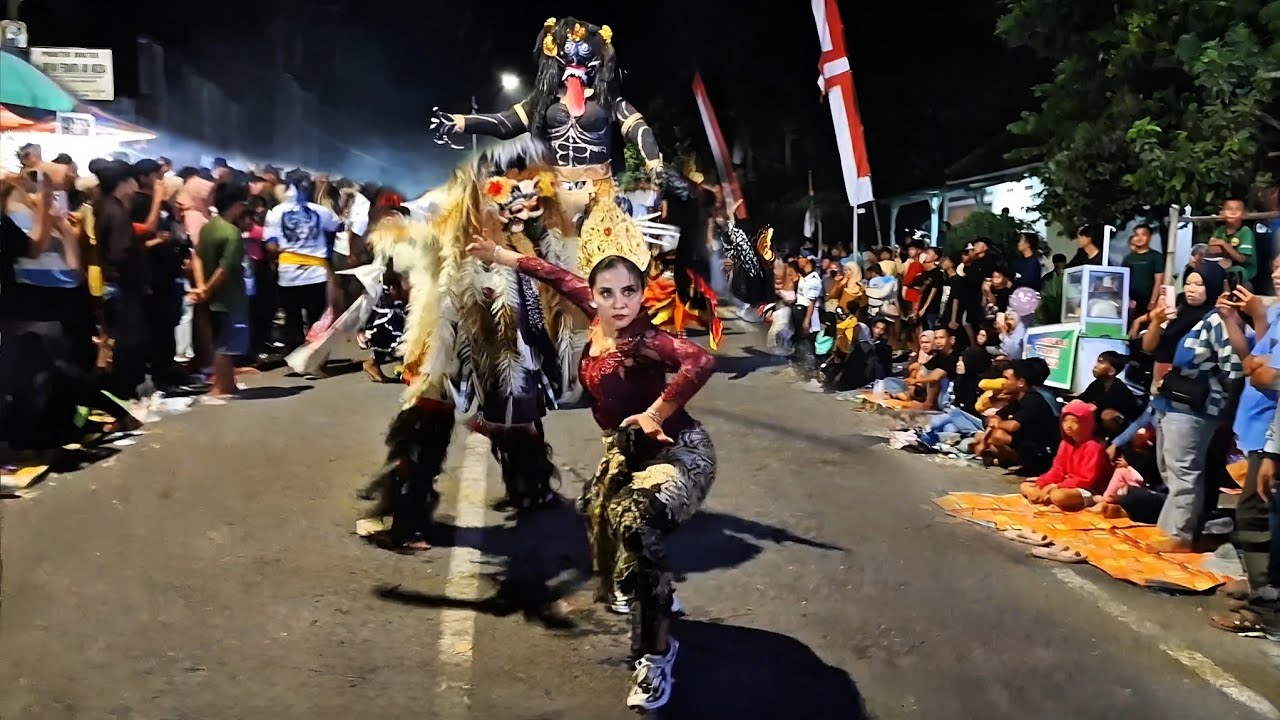 Joget Karnaval DJ Kecak Bali oleh Pemuda Kerto Tengah Desa Kertonegoro Jenggawah Jember 2025