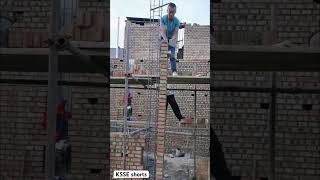 Impressive 3 Meter Tall Single Brick Wall #Learning #Construction