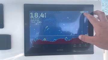 How to create waypoints using Garmin sonar when fishing