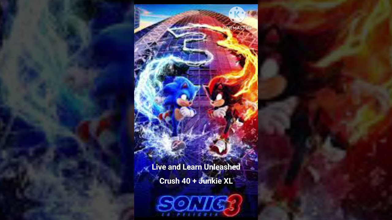 Live And Learn Unleashed (From Sonic 3 movie, Junkie XL + Crush 40) for Sonic's 34 aniversary