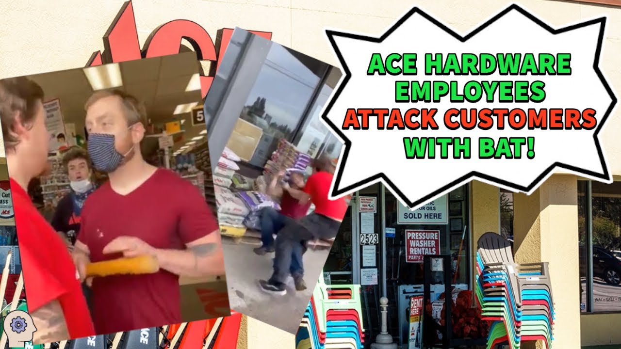 Seattle Ace Hardware Employees Attack Customer With A Bat Because He seattle-ace-hardware-employees-attack-customer-with-a-bat-because-he
