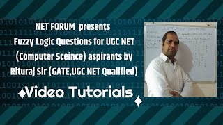 Fuzzy Logic Questions for UGC Net in Computer Science By Rituraj Dixit Sir