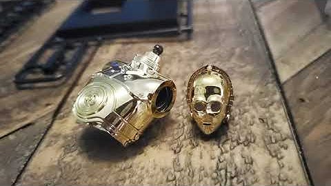 C-3PO Bandai Model Kit (HD High Quality 1080p)