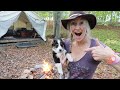 First campout with my NEW PUPPY!