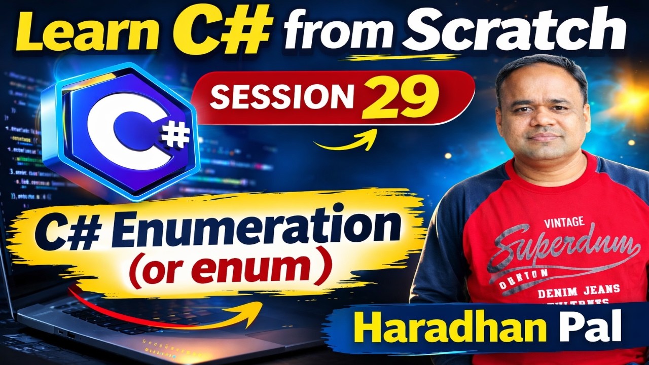 C# Tutorial - Session 29 - C# Enumeration (or enum) - YouTube