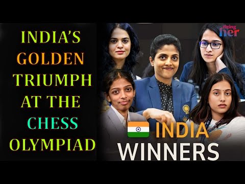 Golden Moment: India’s Women Make Chess History | RizingHer