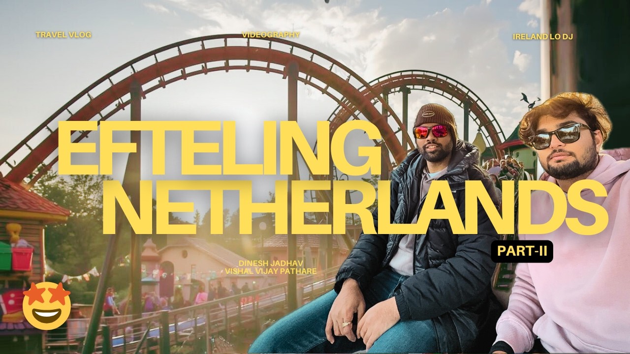 A Magical Day at Efteling (PART-2) 🇳🇱 | Best Rides + Food Experience | Netherlands Vlog