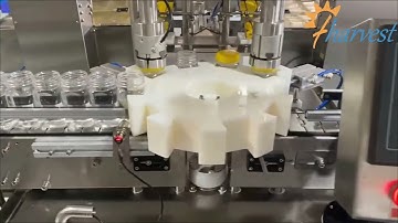 Máy đóng nắp Servo cho chai, máy đóng nắp vặn & máy nạp nắp với nhà máy đóng nắp hai đầu