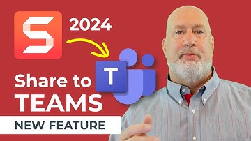 SnagIt 2024 Share to Microsoft Teams: New Feature