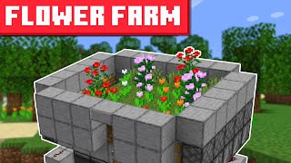 Minecraft Flower Farm 1.20.4 - BEST DESIGN - EASY BUILD screenshot 5