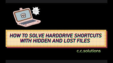 HOW TO SOLVE DISK SHORTCUT VIRUS, LOST AND HIDDEN FILES IN USB OR EXTERNAL HARD DRIVE.