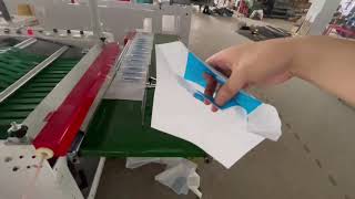 full automatic soft loop patch bag making machine