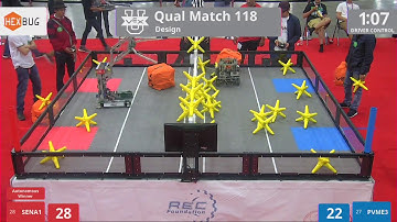 2017 VEXU Design Q118 - SENA1 vs PVME3 - 14 to 36