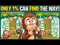 Only 1% Can Spot the Right Path! Fun Puzzles with Chat 🕵️♂️ #Puzzles #BrainTeasers #LiveGames
