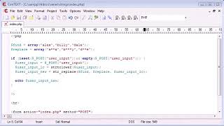 Beginner PHP Tutorial   53   Word Censoring Part 2 computer  tips and triks pro