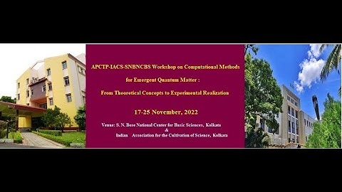 Prof. Subhro Bhattacharjee Tutorial Lecture 2 on 25/11/2022