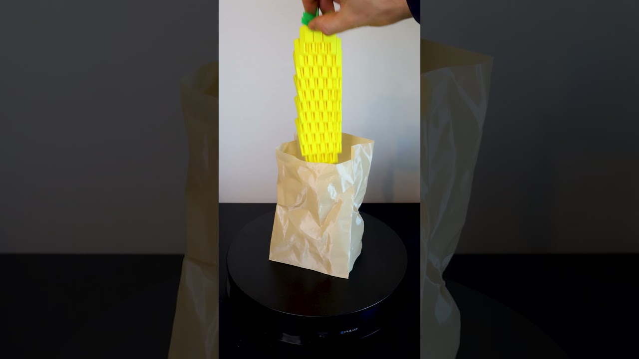 3D printed Taco Bell bag