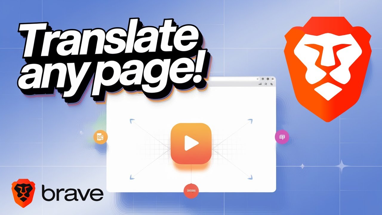 How to Translate Any Page on BRAVE!