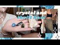 thrift with me + try on haul ( & crystal shopping)