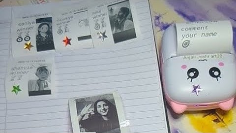 AnjaliJoshiArt🫶🏻 is live!PRINTING SUBSCRIBERS NAME ON PRINTER#shortsfeed #name #art #live#trending