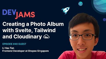 Creating a Photo Album with Svelte, Tailwind and Cloudinary - DevJams Episode #40
