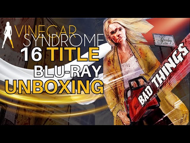 Vinegar Syndrome | 16 Title Blu-ray Haul - YouTube
