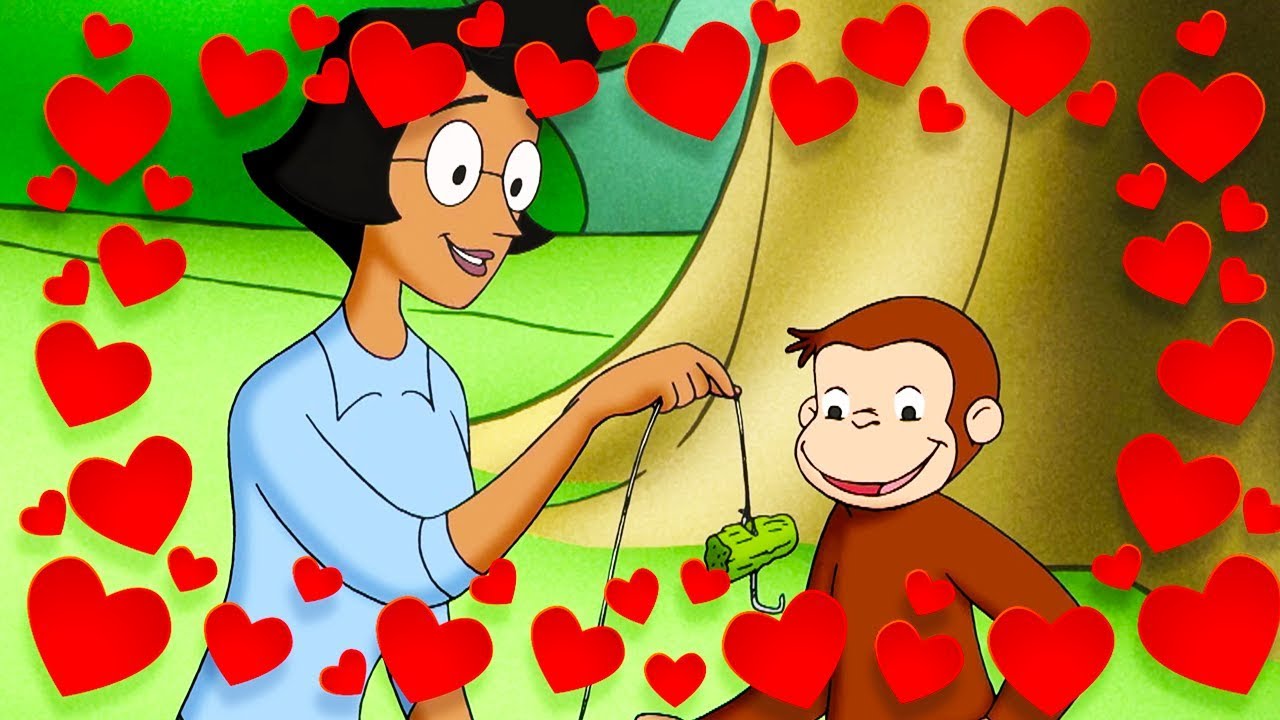 ⁣Nicke Nyfiken ❤️🐵Lär sig att Dyka ❤️🐵Avkoppling 🐵❤️Alla hjärtans dag special ❤️Tecknad Film för Barn