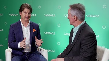 Pure Storage Interview at VeeamON 2018
