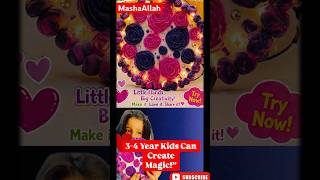 Little hands big creativity #crafts #ytshorts #art #youtube #flowers #thehandmadens