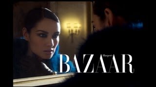 James Bond Skyfall Girl, Bérénice Marlohe by Benjamin Kanarek for Harper's BAZAAR