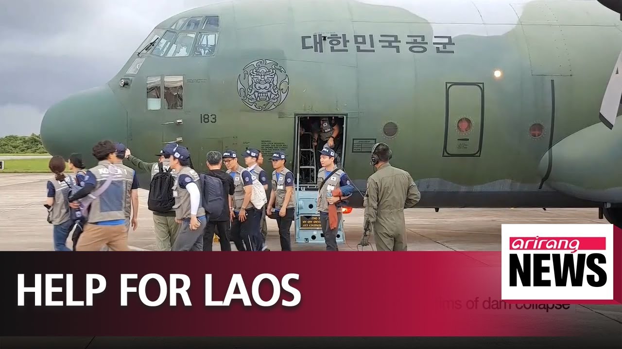 S. Korean medical team in Laos to treat dam collapse victims