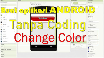 App Inventor 2: Buat Aplikasi Change Color Botton di Android