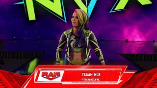 CCW RAW 6th Match: Womens World Champion Asuka Vs Tegan Nox