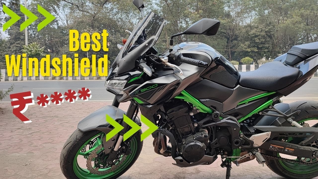 Is it Easy to Install a Kawasaki Z900 Windshield At Home ?? Best Z900