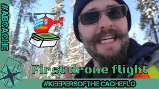 Take A Drone Alberta Geocaching