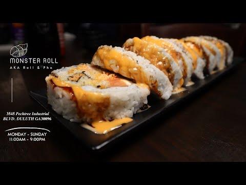 Roll & Pho (Monster Roll) Brings Super Rolls to Duluth GA