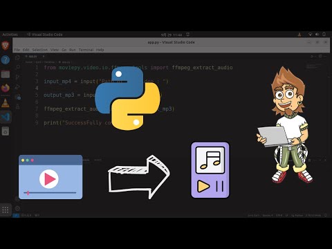 Mp4 to mp3 converter app in python