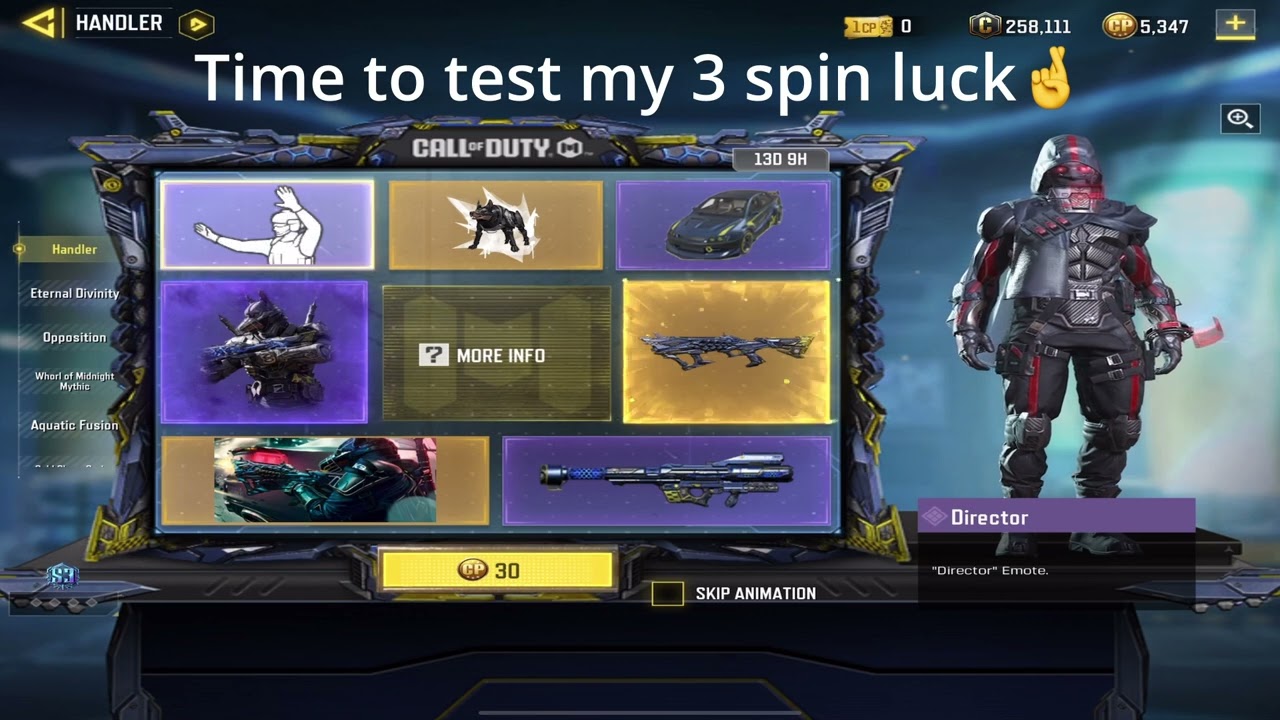 Rating My Luck in the New CODM Handler Lucky Draw