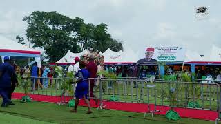 Ulaga Leads Commanders Band At Nkanu East Grand Civic Reception 4 Governor Peter Mbah of Enugu state